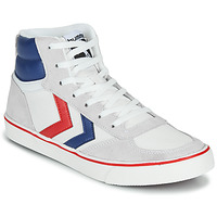 鞋子 高帮鞋 Hummel STADIL HIGH OGC 3.0 白色 / 蓝色 / 红色