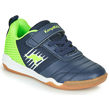 鞋子 男孩 球鞋基本款 Kangaroos SUPER COURT EV 蓝色 / 绿色
