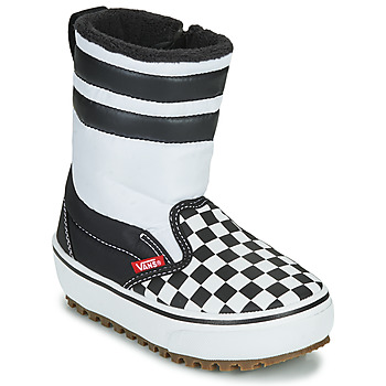 鞋子 儿童 雪地靴 Vans 范斯 YT SLIP-ON SNOW BOOT MTE 黑色 / 白色