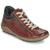 鞋子 女士 短筒靴 Rieker 瑞克尔 L7516-37 波尔多红