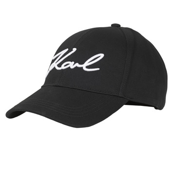 纺织配件 女士 鸭舌帽 KARL LAGERFELD K/SIGNATURE CAP 黑色