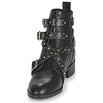 Only BRIGHT 14 PU STUD BOOT 黑色