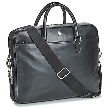 Polo Ralph Lauren COMMUTER-BUSINESS CASE-SMOOTH LEATHER 黑色