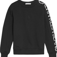 衣服 女孩 卫衣 Calvin Klein Jeans IG0IG00691-BEH 黑色