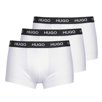 内衣 男士 拳击 HUGO - Hugo Boss TRUNK TRIPLET PACK 白色