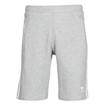 衣服 短裤&百慕大短裤 Adidas Originals 阿迪达斯三叶草 3-STRIPE SHORT 灰色