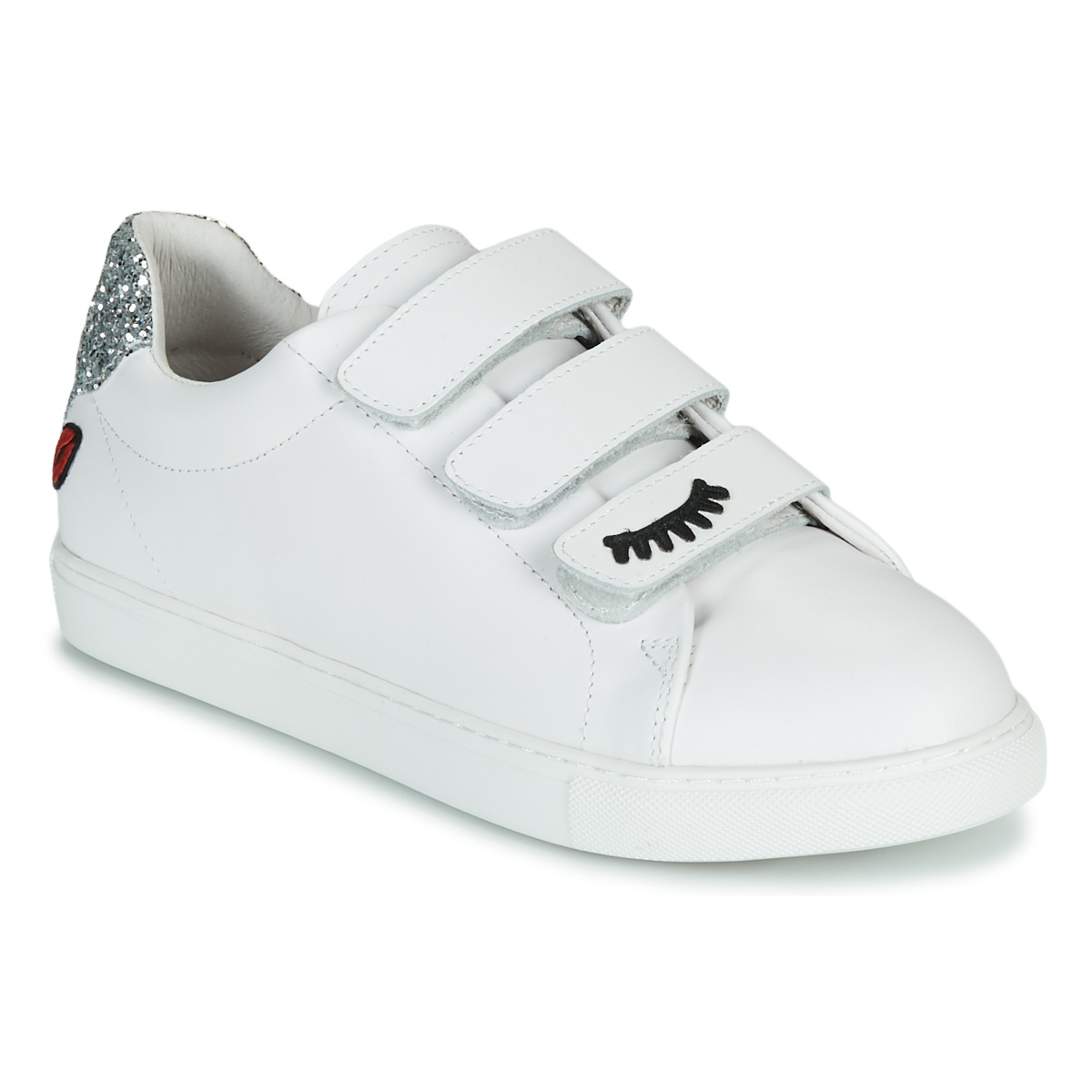 鞋子 女士 球鞋基本款 Bons baisers de Paname EDITH EYES 白色