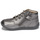 鞋子 女孩 短筒靴 Kickers BILLYZIP-2 银灰色