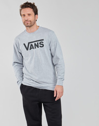 衣服 男士 长袖T恤 Vans 范斯 VANS CLASSIC LS 灰色