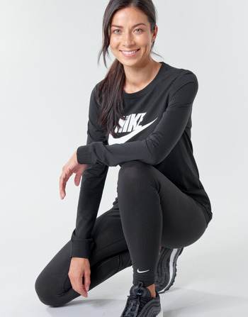 Nike 耐克 W NSW TEE ESSNTL LS ICON FTR 黑色