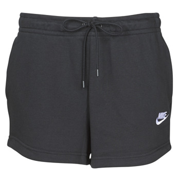 衣服 女士 短裤&百慕大短裤 Nike 耐克 W NSW ESSNTL SHORT FT 黑色
