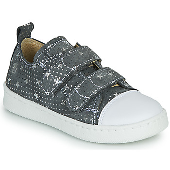 鞋子 女孩 球鞋基本款 Citrouille et Compagnie NADIR 灰色 / 银灰色