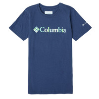 衣服 女孩 短袖体恤 Columbia 哥伦比亚 SWEET PINES GRAPHIC 海蓝色