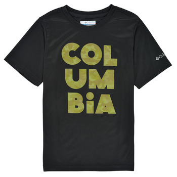 衣服 男孩 短袖体恤 Columbia 哥伦比亚 GRIZZLY GROVE 黑色