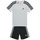 衣服 男孩 女士套装 Adidas Sportswear B 3S T SET 白色 / 黑色