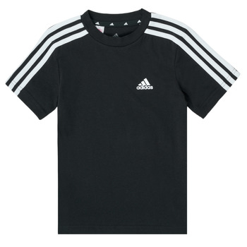 衣服 男孩 短袖体恤 adidas Performance 阿迪达斯运动训练 B 3S T 黑色