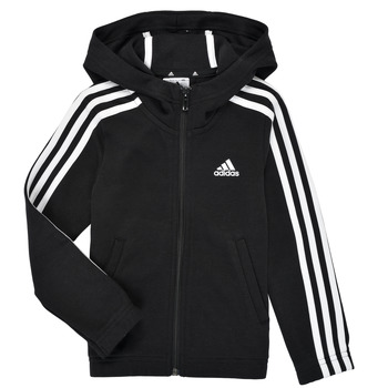 衣服 女孩 卫衣 adidas Performance 阿迪达斯运动训练 G 3S FZ HD 黑色