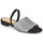 鞋子 女士 凉鞋 Perlato 11117-YORK-ARGENT-CAM-NOIR 黑色 / 银色