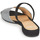 鞋子 女士 凉鞋 Perlato 11117-YORK-ARGENT-CAM-NOIR 黑色 / 银色