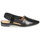 鞋子 女士 凉鞋 Perlato 11003-JAMAICA-VERNIS-NOIR 黑色