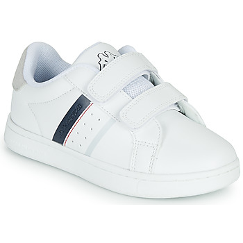 鞋子 儿童 球鞋基本款 Kappa 卡帕 ALPHA 2V 白色 / 蓝色