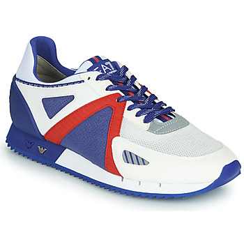 鞋子 男士 球鞋基本款 EA7 EMPORIO ARMANI SAPONI 白色 / 蓝色 / 红色