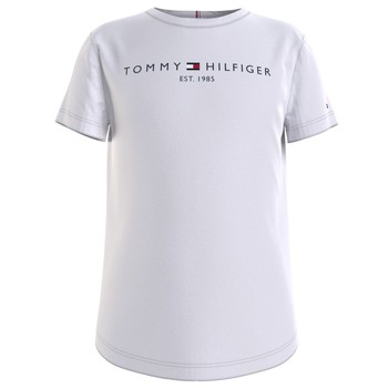 衣服 女孩 短袖体恤 Tommy Hilfiger KG0KG05242-YBR 白色