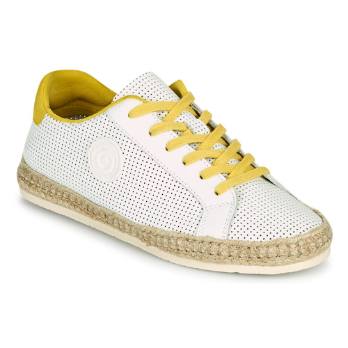 鞋子 女士 帆布便鞋 Pataugas PALOMA F2F 白色 / 黄色