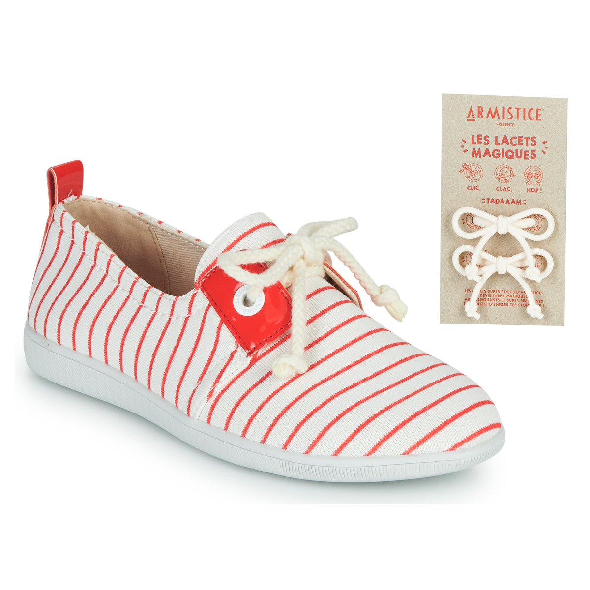 鞋子 儿童 球鞋基本款 Armistice STONE ONE 白色 / 红色