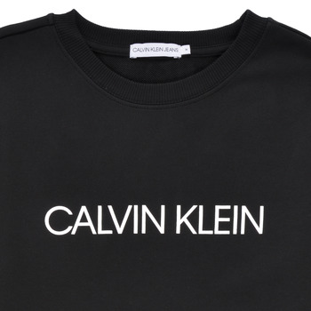 Calvin Klein Jeans INSTITUTIONAL LOGO SWEATSHIRT 黑色