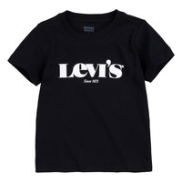 衣服 男孩 短袖体恤 Levi's 李维斯 GRAPHIC TEE 黑色
