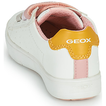 Geox 健乐士 SILENEX GIRL 白色 / 玫瑰色 / 米色