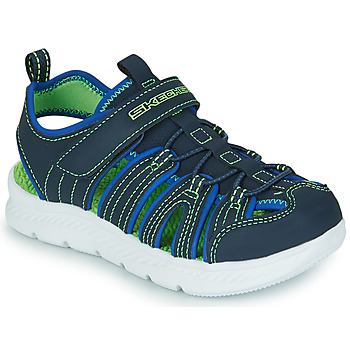 鞋子 男孩 运动凉鞋 Skechers 斯凯奇 C-FLEX SANDAL 2.0 海蓝色 / 绿色