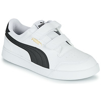 鞋子 儿童 球鞋基本款 Puma 彪马 SHUFFLE PS 白色 / 黑色