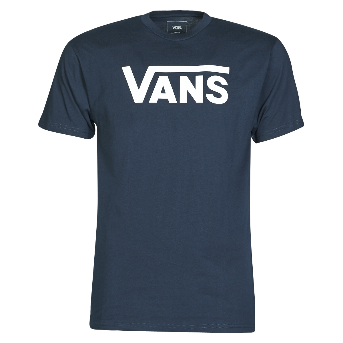 衣服 男士 短袖体恤 Vans 范斯 VANS CLASSIC 蓝色 / 白色