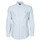 衣服 男士 长袖衬衫 Polo Ralph Lauren CHEMISE AJUSTEE EN OXFORD COL BOUTONNE  LOGO PONY PLAYER MULTICO 蓝色 / 白色