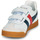 鞋子 儿童 球鞋基本款 Gola HARRIER LEATHER VELCRO 白色 / 海蓝色 / 红色