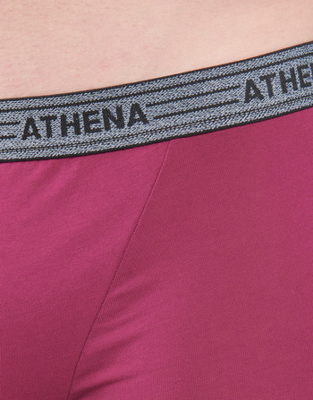 Athena BASIC COTON  X4 灰色 / 波尔多红 / 蓝色 / 黑色