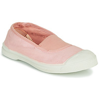 鞋子 女孩 球鞋基本款 Bensimon TENNIS ELASTIQUE 玫瑰色