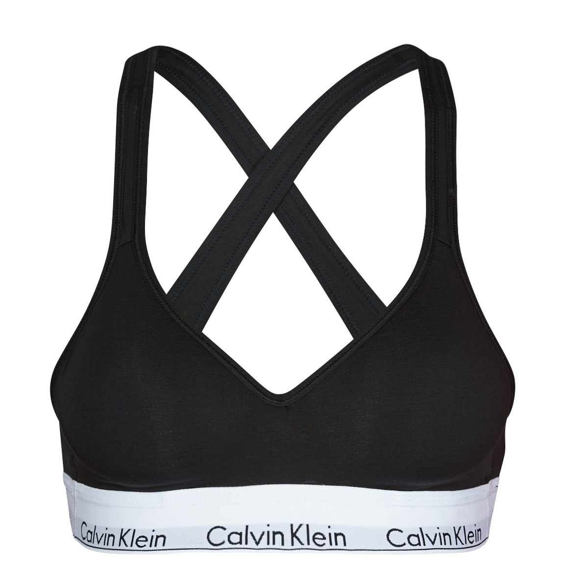 内衣 女士 胸衣 Calvin Klein Jeans MODERN COTTON BRALETTE LIFT 黑色