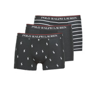 内衣 男士 拳击 Polo Ralph Lauren CLASSIC TRUNK X3 黑色 / 白色 / 黑色