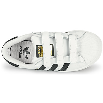 Adidas Originals 阿迪达斯三叶草 SUPERSTAR CF C 白色 / 黑色