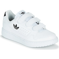 鞋子 儿童 球鞋基本款 Adidas Originals 阿迪达斯三叶草 NY 92  CF C 白色 / 黑色