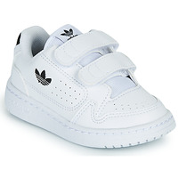 鞋子 儿童 球鞋基本款 Adidas Originals 阿迪达斯三叶草 NY 92 CF I 白色 / 黑色