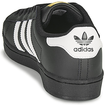 Adidas Originals 阿迪达斯三叶草 SUPERSTAR C 黑色 / 白色
