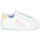 鞋子 女孩 球鞋基本款 Adidas Originals 阿迪达斯三叶草 SUPERSTAR C 白色 /  iridescent 