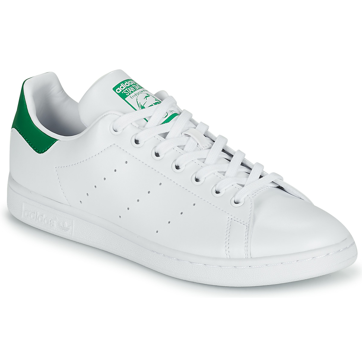 Adidas Originals 阿迪达斯三叶草STAN SMITH SUSTAINABLE 白色/ 绿色