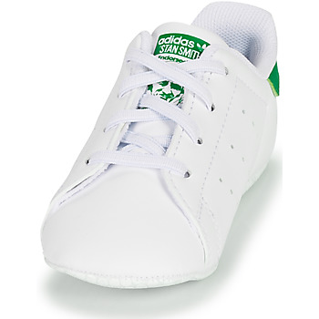 Adidas Originals 阿迪达斯三叶草 STAN SMITH CRIB SUSTAINABLE 白色 / 绿色