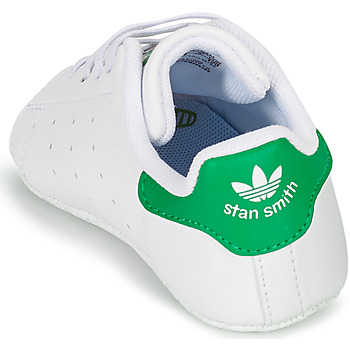Adidas Originals 阿迪达斯三叶草 STAN SMITH CRIB SUSTAINABLE 白色 / 绿色