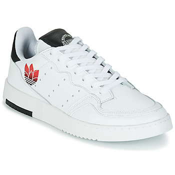 鞋子 女士 球鞋基本款 Adidas Originals 阿迪达斯三叶草 SUPERCOURT 白色 / 黑色